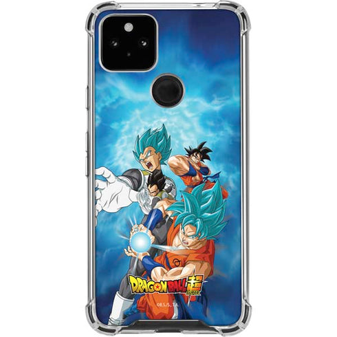 Dragon Ball Super Goku Vegeta Super Ball Google Pixel 5a 5G Clear Case